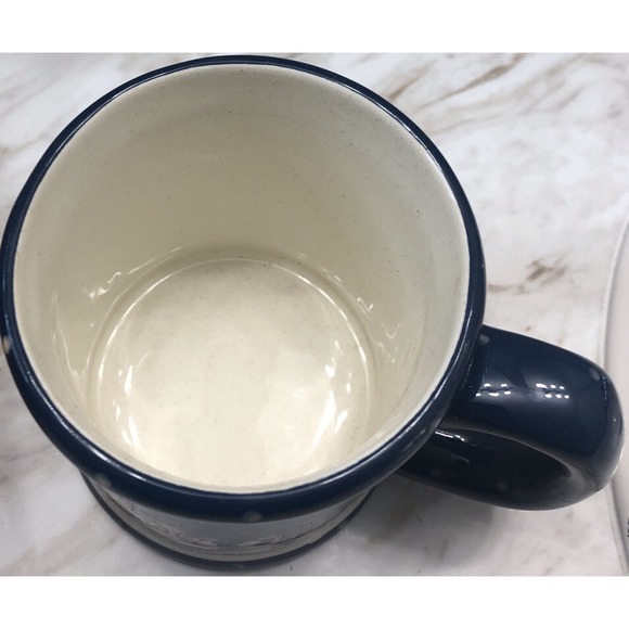 Sandi Gore Evans Collectible We Wish You a Merry Christmas Wicker Basket Mug Set - Picture 4 of 8